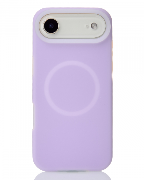 Чехол Liquid Silicone Full с поддержкой MagSafe для iPhone 17 AIR violet