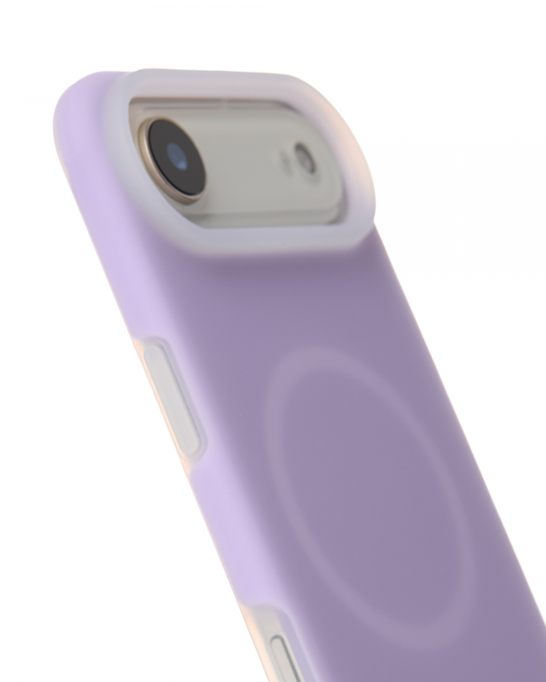 Чехол Liquid Silicone Full с поддержкой MagSafe для iPhone 17 AIR violet