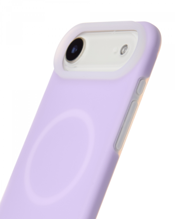 Чехол Liquid Silicone Full с поддержкой MagSafe для iPhone 17 AIR violet