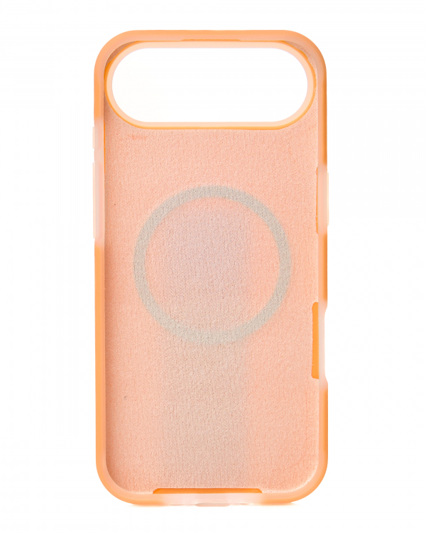 Чехол Liquid Silicone Full с поддержкой MagSafe для iPhone 17 AIR orange