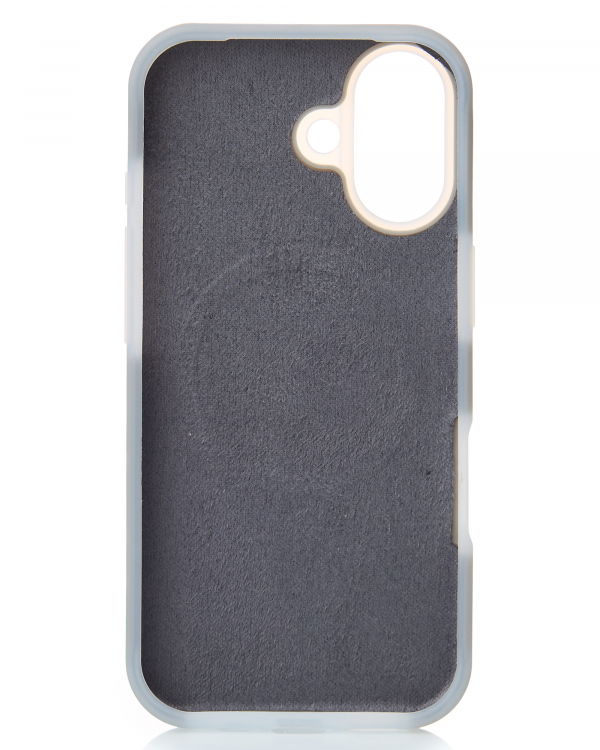 Чехол Liquid Silicone Full с поддержкой MagSafe для iPhone 17 stone gray