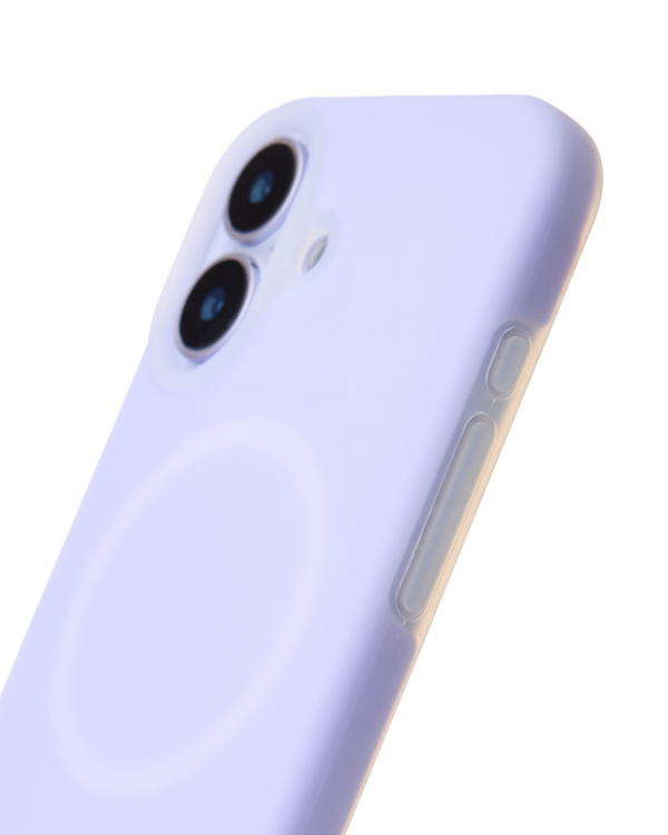 Чехол Liquid Silicone Full с поддержкой MagSafe для iPhone 17 violet