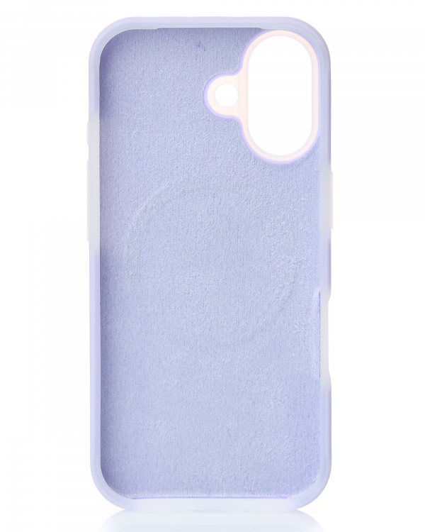 Чехол Liquid Silicone Full с поддержкой MagSafe для iPhone 17 violet