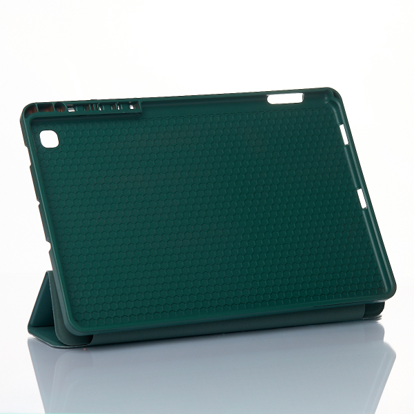 Чехол SmartCover для планшета Samsung Galaxy Tab S6 Lite (2020-2024) (10.4") темно-зеленый