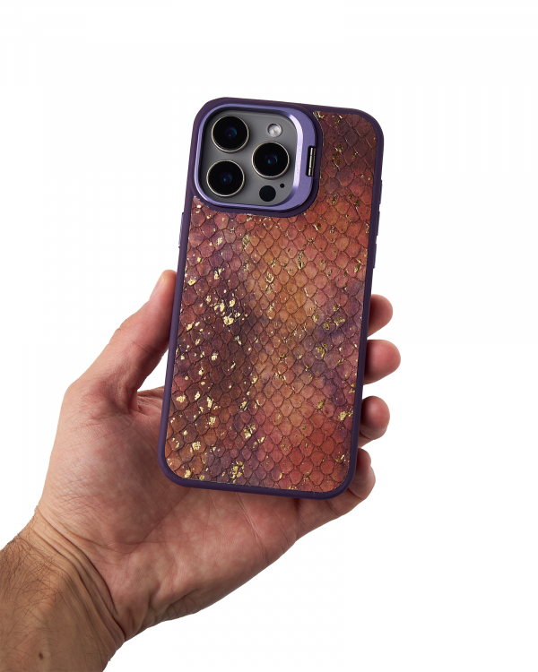 Чехол SNAKE для iPhone 15 Pro Max фиолетовый