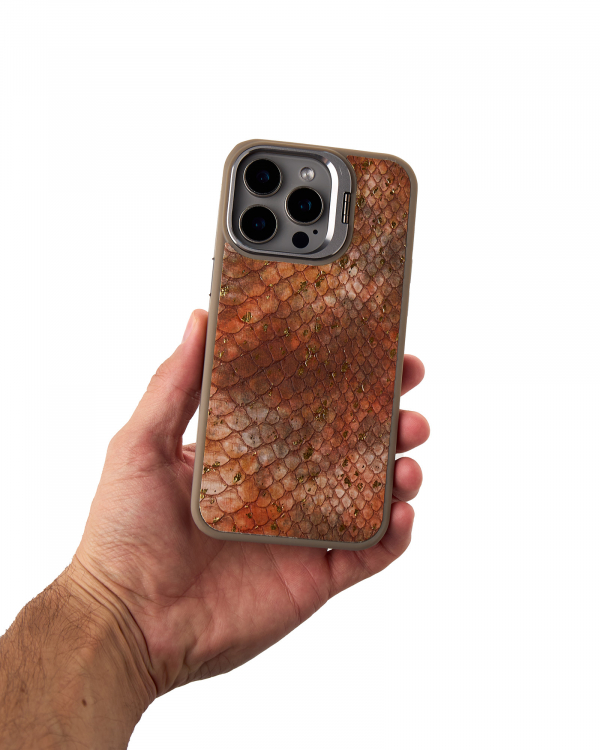 Чехол SNAKE для iPhone 15 Pro Max серый