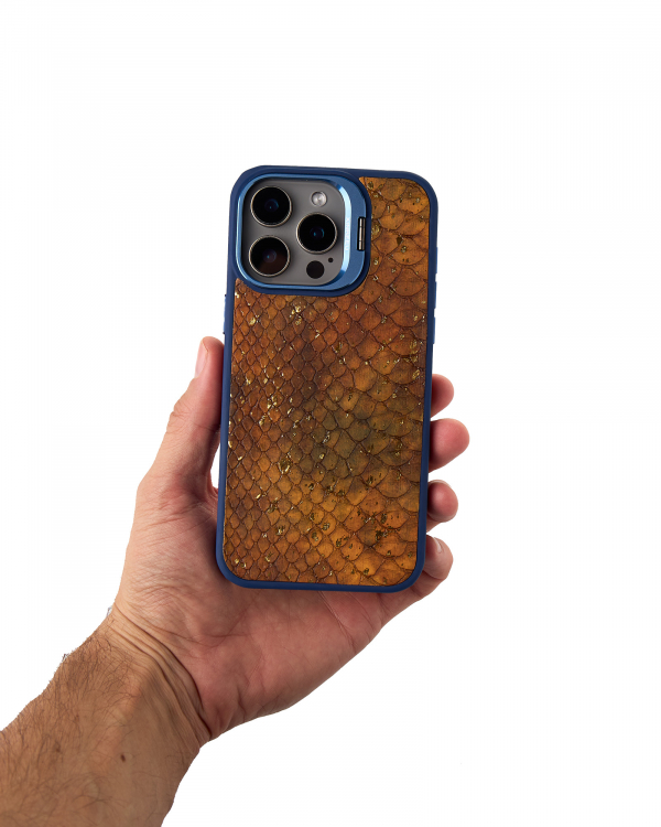 Чехол SNAKE для iPhone 15 Pro синий