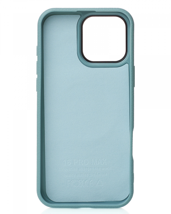 Чехол MagSafe Beats Case Leather Textured для iPhone 16 Pro Max wave blue