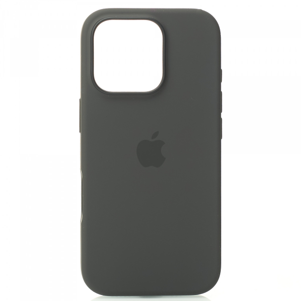 Силиконовый чехол OrigCase "Colors" with MagSafe для iPhone 16 Pro Stone Gray