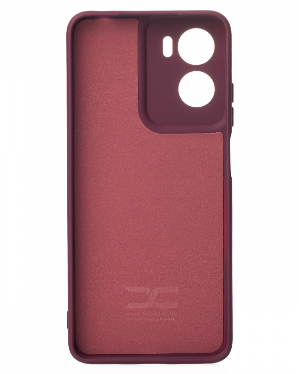 Силиконовый чехол SOFT Silicone Case для Motorola G05 (без лого) бордовый