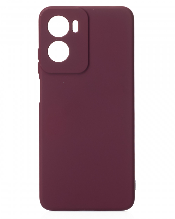 Силиконовый чехол SOFT Silicone Case для Motorola G05 (без лого) бордовый