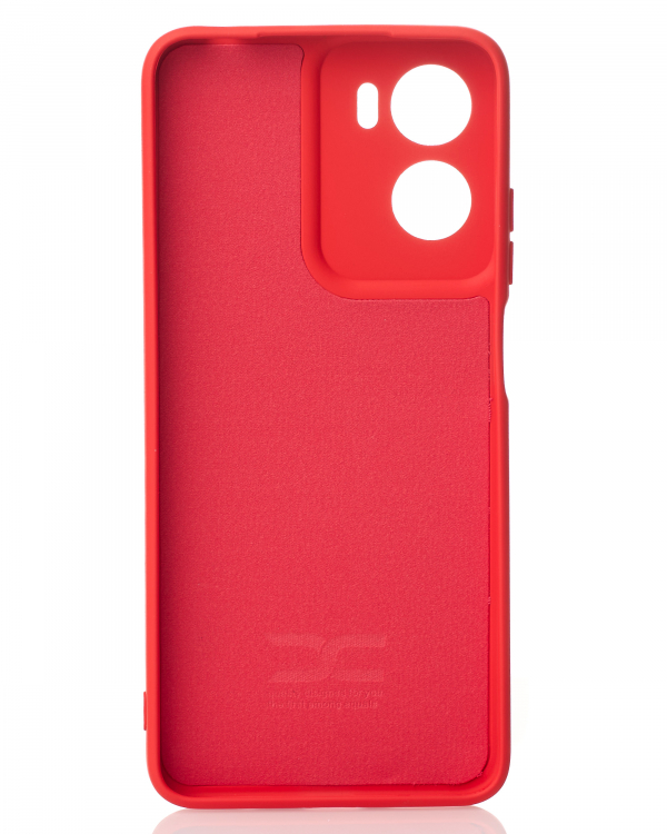 Силиконовый чехол SOFT Silicone Case для Motorola G05 (без лого) красный