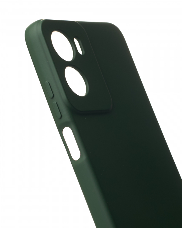 Силиконовый чехол SOFT Silicone Case для Motorola G05 (без лого) темно-зеленый