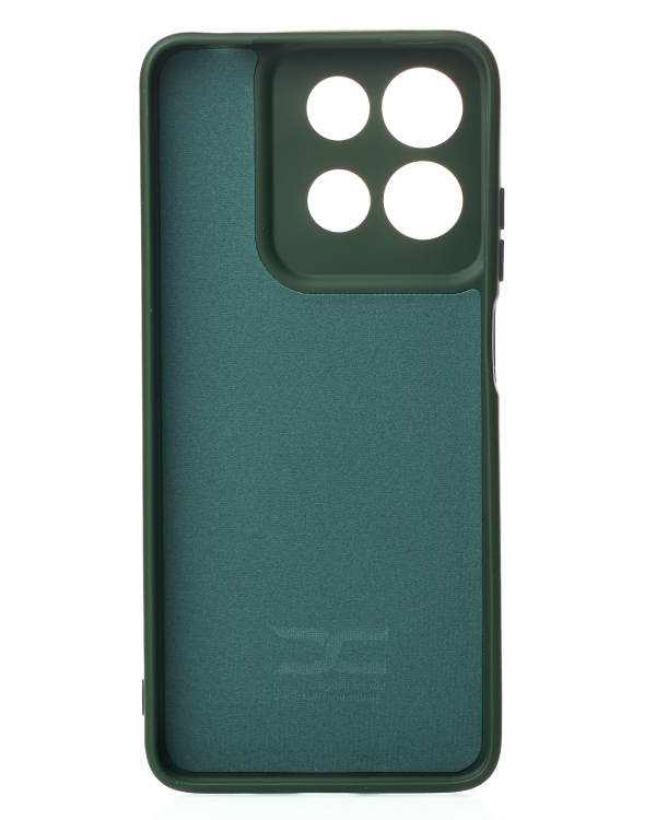 Силиконовый чехол SOFT Silicone Case для Motorola G15 Power (без лого) темно-зеленый