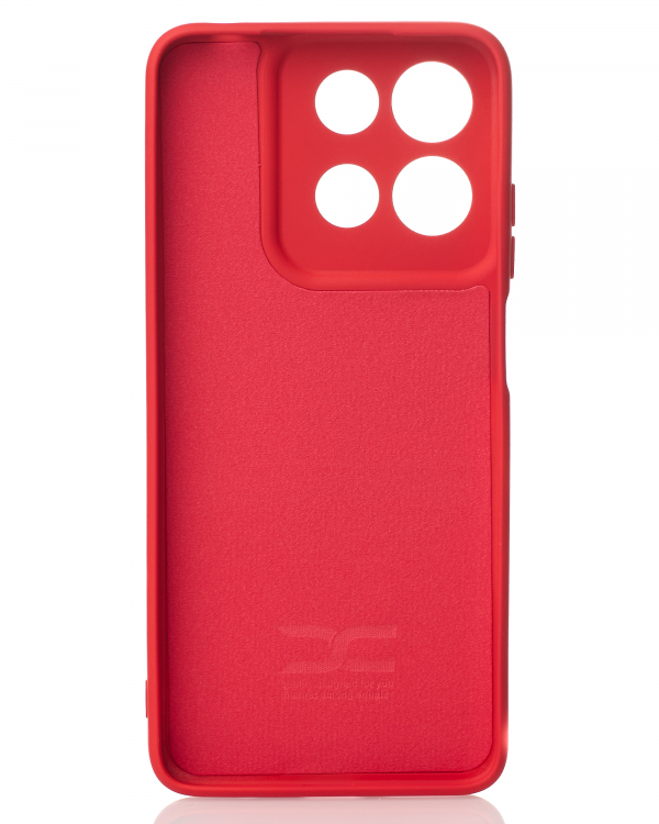 Силиконовый чехол SOFT Silicone Case для Motorola G15 Power (без лого) красный