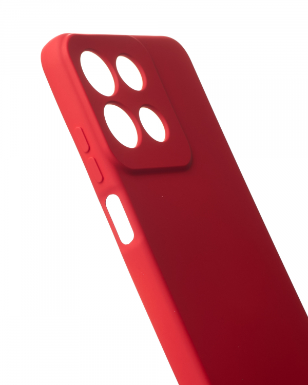 Силиконовый чехол SOFT Silicone Case для Motorola G15 Power (без лого) красный