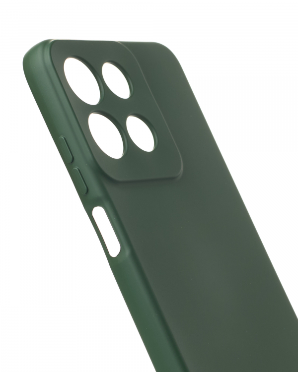 Силиконовый чехол SOFT Silicone Case для Motorola G15 (без лого) темно-зеленый