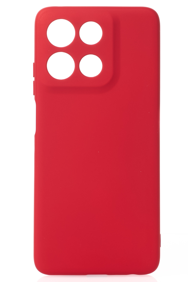 Силиконовый чехол SOFT Silicone Case для Motorola G56 (без лого) красный