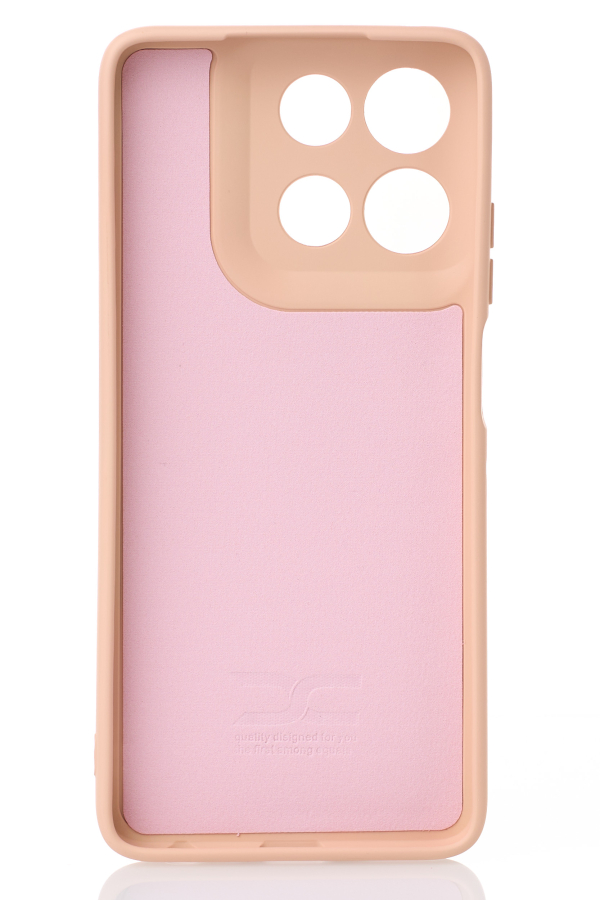 Силиконовый чехол SOFT Silicone Case для Motorola G56 (без лого) пудра