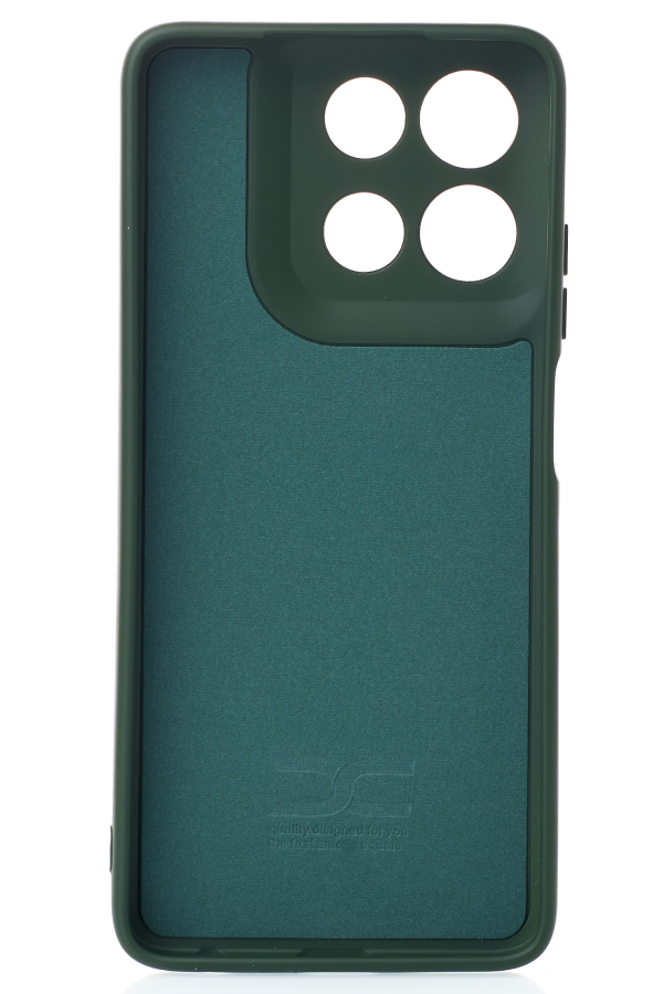 Силиконовый чехол SOFT Silicone Case для Motorola G56 (без лого) темно-зеленый