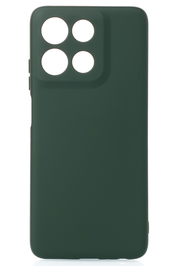 Силиконовый чехол SOFT Silicone Case для Motorola G56 (без лого) темно-зеленый