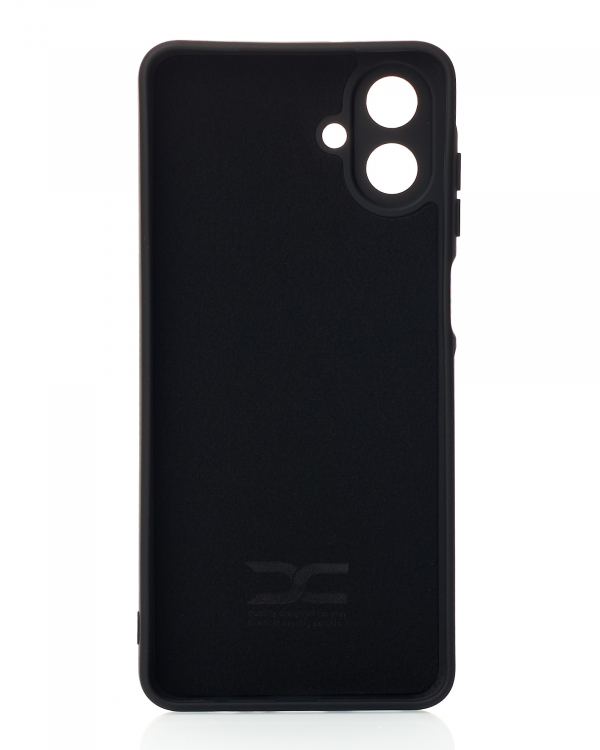Силиконовый чехол SOFT Silicone Case для Samsung A07 (без лого) черный