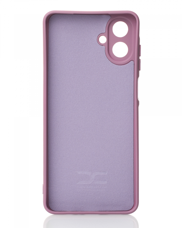 Силиконовый чехол SOFT Silicone Case для Samsung A07 (без лого) лаванда