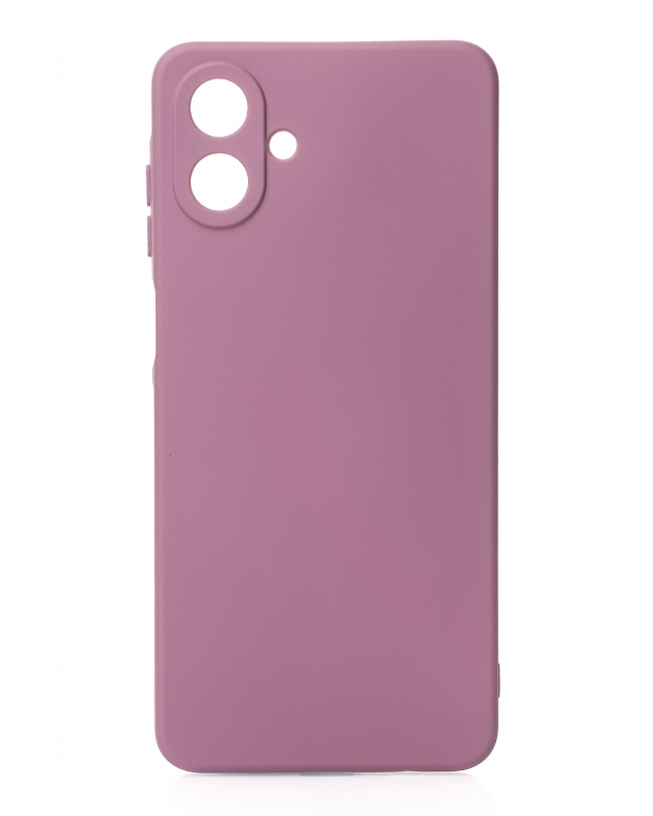 Силиконовый чехол SOFT Silicone Case для Samsung A07 (без лого) лаванда