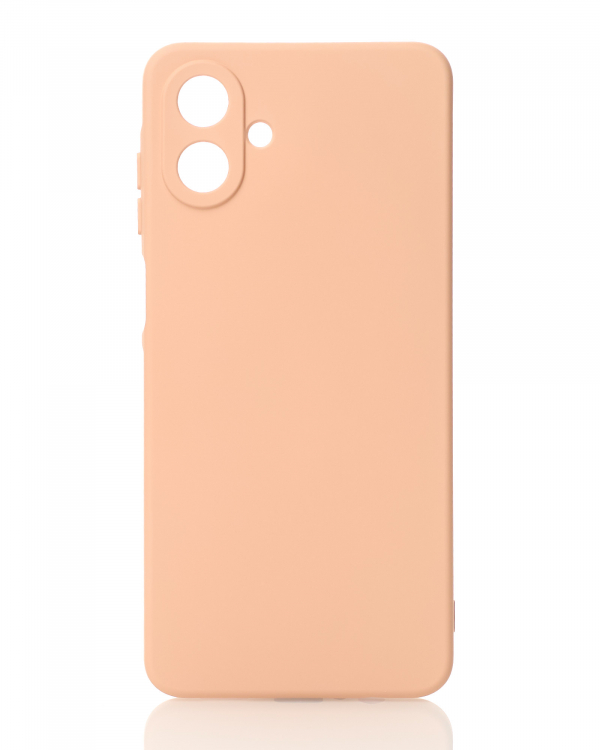 Силиконовый чехол SOFT Silicone Case для Samsung A07 (без лого) пудра