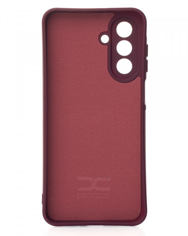 Силиконовый чехол SOFT Silicone Case для Samsung A17 (без лого) бордовый