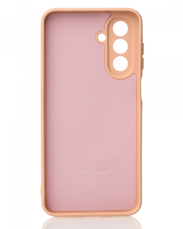 Силиконовый чехол SOFT Silicone Case для Samsung A17 (без лого) пудра