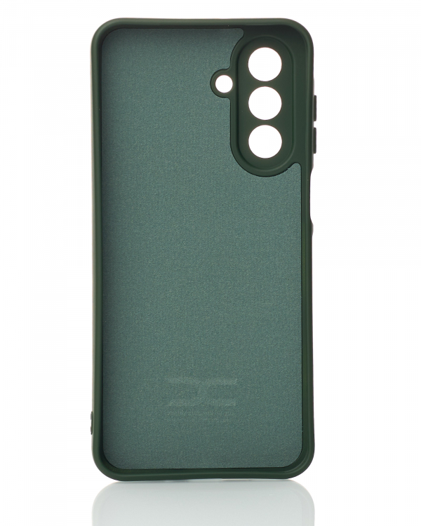 Силиконовый чехол SOFT Silicone Case для Samsung A17 (без лого) темно-зеленый