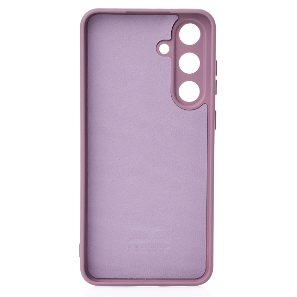 Силиконовый чехол SOFT Silicone Case для Samsung S25 FE (без лого) лаванда