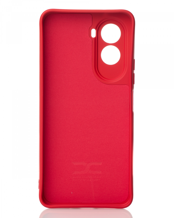 Силиконовый чехол SOFT Silicone Case для Xiaomi Poco M7 4G (без лого) красный