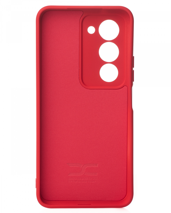 Силиконовый чехол SOFT Silicone Case для Xiaomi Redmi 15 (171 mm) (без лого) красный