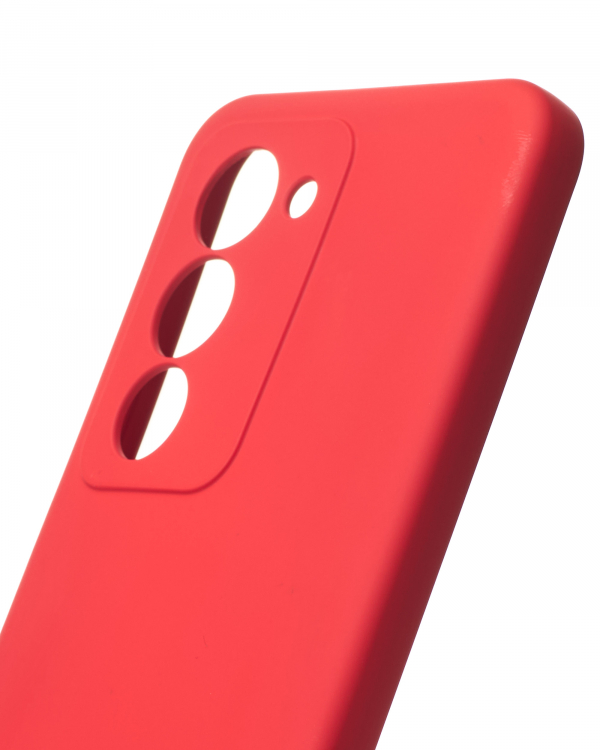 Силиконовый чехол SOFT Silicone Case для Xiaomi Redmi 15 (171 mm) (без лого) красный
