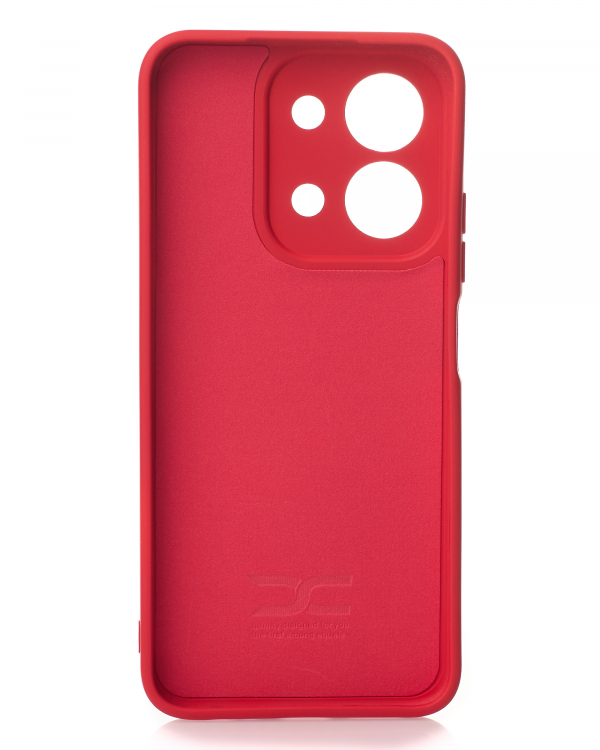 Силиконовый чехол SOFT Silicone Case для Xiaomi Redmi 15C (171 mm) (без лого) красный