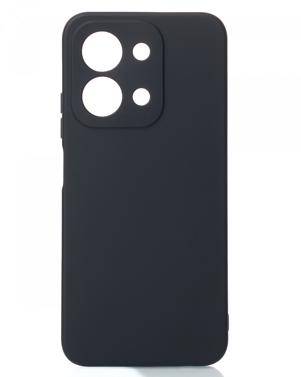 Силиконовый чехол SOFT Silicone Case для Xiaomi Redmi 15C (173 mm) (без лого) черный