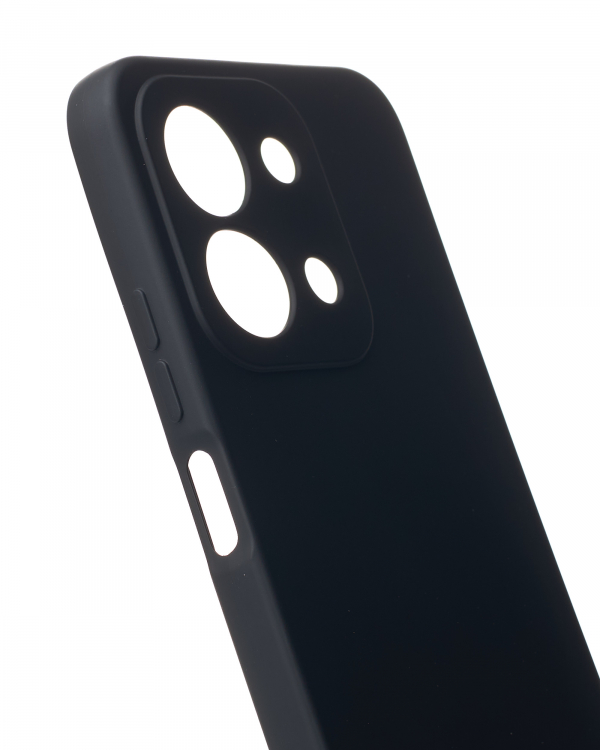 Силиконовый чехол SOFT Silicone Case для Xiaomi Redmi 15C (173 mm) (без лого) черный