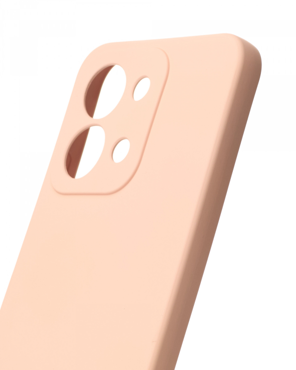 Силиконовый чехол SOFT Silicone Case для Xiaomi Redmi 15C (173 mm) (без лого) пудра