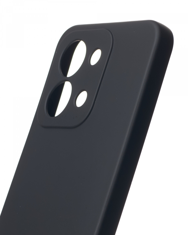 Силиконовый чехол SOFT Silicone Case для Xiaomi Redmi 15C (171 mm) (без лого) черный
