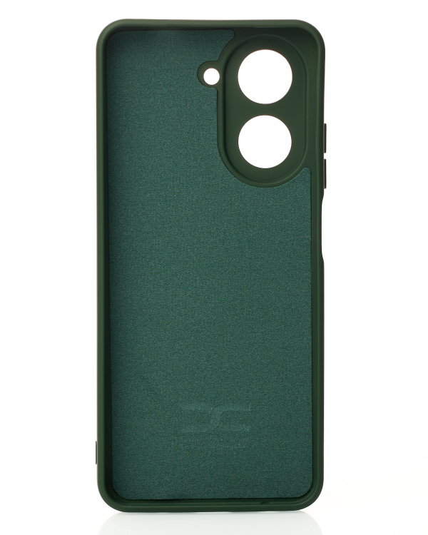 Силиконовый чехол SOFT Silicone Case для Xiaomi Redmi A5 Global (без лого) темно-зеленый