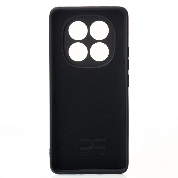 Силиконовый чехол SOFT Silicone Case для Xiaomi Redmi Note 14 Pro 4G (без лого) черный