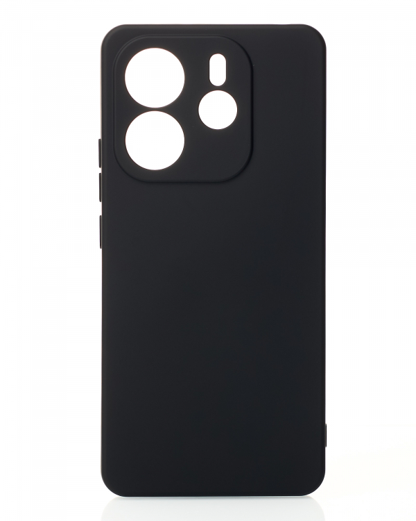 Силиконовый чехол SOFT Silicone Case для Xiaomi Redmi Note 14 4G Europa (без лого) черный