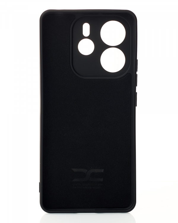 Силиконовый чехол SOFT Silicone Case для Xiaomi Redmi Note 14 4G Europa (без лого) черный