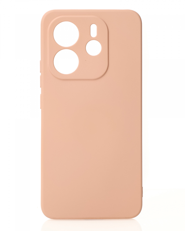 Силиконовый чехол SOFT Silicone Case для Xiaomi Redmi Note 14 4G Europa (без лого) пудра