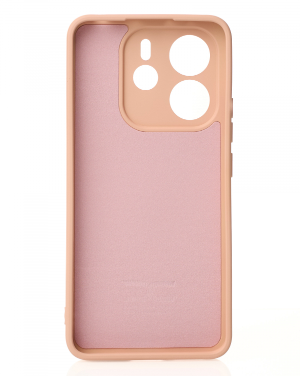 Силиконовый чехол SOFT Silicone Case для Xiaomi Redmi Note 14 4G Europa (без лого) пудра