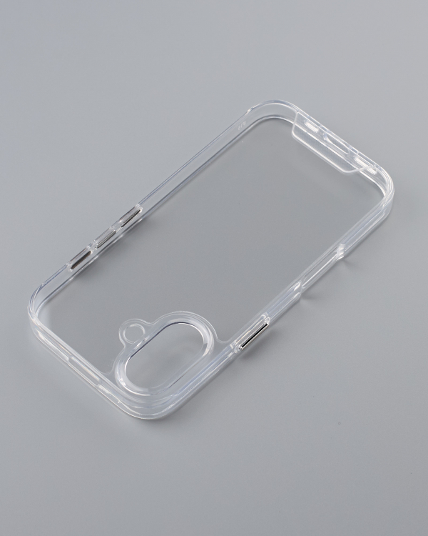 Чехол Space Case (1st Gen) для iPhone 16 Plus прозрачный