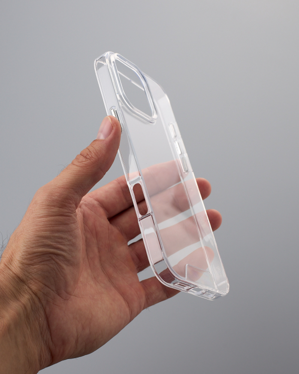 Чехол Space Case (1st Gen) для iPhone 16 Pro прозрачный
