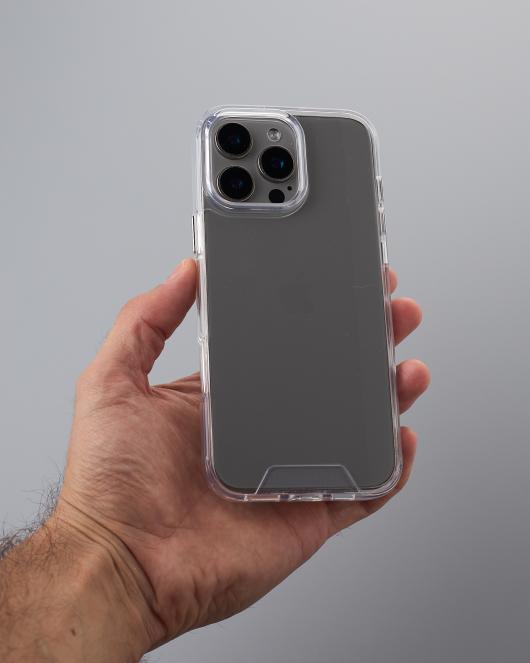 Чехол Space Case (1st Gen) для iPhone 16 Pro прозрачный